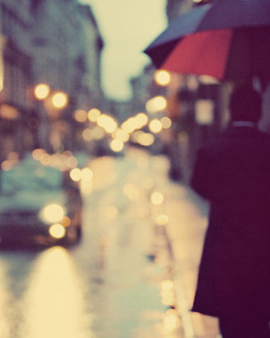 I love walking in the rain