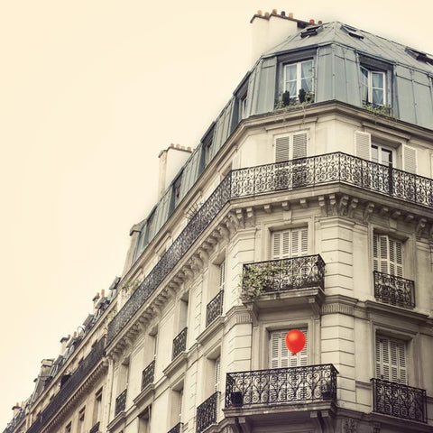 The red balloon - Fine art Paris photograph